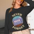 Retro Pager Never Forget Nostalgia Vintage Unisex Long Sleeve T-Shirt