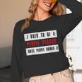Retro Sarcastic Introvert I Used To Be A People Person Unisex Long Sleeve T-Shirt Retro Sarcastic Introvert I Used To Be A People Person Unisex Long Sleeve T-Shirt