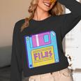 Retro TechnologyOld School Floppy Nostalgia 90s Generation Unisex Long Sleeve T-Shirt