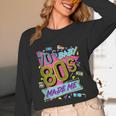 Retro Vintage 70's Baby 80's Made Me Nostalgia Classic Unisex Long Sleeve T-Shirt