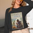 Robinson Crusoe Book Cover 1920 Unisex Long Sleeve T-Shirt