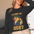 Rubber Duck Class Of 2027 Senior 2027 Graduation Year Senior Unisex Long Sleeve T-Shirt