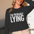 Sarcasm Humor Sassy Quote For Introvert People Unisex Long Sleeve T-Shirt Sarcasm Humor Sassy Quote For Introvert People Unisex Long Sleeve T-Shirt