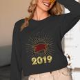Senior 2019 Graduation Shirt Burgundy Gold Class Colors G23 Unisex Long Sleeve T-Shirt