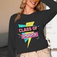 Senior 2023 Graduation Class Of 2023 Retro 90's Graduation Unisex Long Sleeve T-Shirt