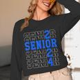 Senior 2024 Graphic Class Of 2024 Graduation Graphic Unisex Long Sleeve T-Shirt