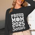 Senior 2025 Volleyball Mom High School Graduation Outfit Fun Unisex Long Sleeve T-Shirt