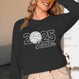 Senior 2025 Volleyball Mom High School Graduation Outfit Pro Unisex Long Sleeve T-Shirt