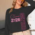 Senior 2026 Class Of 2026 Coquette Bow Graduation 2026 Unisex Long Sleeve T-Shirt