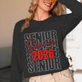 Senior 2026 Retro Class Of 2026 Graduation For Students Unisex Long Sleeve T-Shirt