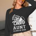 Senior Cheerleader Aunt Cheer Class Of 2026 Graduation Women Unisex Long Sleeve T-Shirt