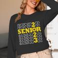 Senior Class Of 2023 Sunflower Graduation Seniors 23 Unisex Long Sleeve T-Shirt
