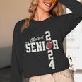 Senior Class Of 2024 Football Graduation Party Favors 2024 Unisex Long Sleeve T-Shirt