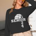 Senior Class Of 2024 Volleyball Seniors School Graduation Unisex Long Sleeve T-Shirt