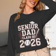 Senior Dad Class Of 2026 Graduate Baseball 2026 Graduation Unisex Long Sleeve T-Shirt