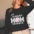 Senior Mom Class Of 2026 Baseball Mom Graduation Unisex Long Sleeve T-Shirt