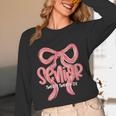 Senior Twenty Twenty-Six Coquette Graduation Class Of 2026 Unisex Long Sleeve T-Shirt