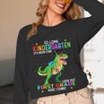 So Long Kindergarten Graduation Class 2025 Dinosaur Kids Unisex Long Sleeve T-Shirt