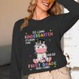 So Long Kindergarten Graduation Class 2025 Unicorn Girls Unisex Long Sleeve T-Shirt