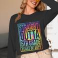 Straight Outta 5th Grade Class Of 2022 School Graduation Unisex Long Sleeve T-Shirt
