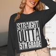Straight Outta 5th Grade Shirt Graduation 2017 Unisex Long Sleeve T-Shirt