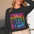 Straight Outta 8th Grade Great Graduation Eighth Grade Unisex Long Sleeve T-Shirt