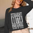 STRAIGHT OUTTA HIGH SCHOOL Graduation Class Of 2024 Senior Unisex Long Sleeve T-Shirt