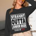 Straight Outta Junior High Class Of 2018 Graduation Shirt Unisex Long Sleeve T-Shirt