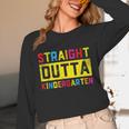 Straight Outta Kindergarten TShirt Graduation Kid Unisex Long Sleeve T-Shirt