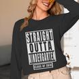 Straight Outta Kindergarten TShirt Graduation Tee Unisex Long Sleeve T-Shirt