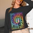 Straight Outta Pre-K Class Of 2022 Preschool Graduation Unisex Long Sleeve T-Shirt