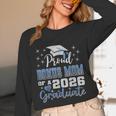 Super Proud Bonus Mom Of 2026 Graduate Graduation Family Unisex Long Sleeve T-Shirt