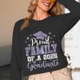 Super Proud Family Of 2026 Graduate Senior Graduation Family Unisex Long Sleeve T-Shirt