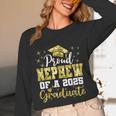 Super Proud Nephew Of 2025 Graduate Senior Graduation Family Unisex Long Sleeve T-Shirt