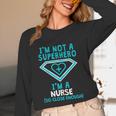 Superhero RN Nurse Shirt Graduation Unisex Long Sleeve T-Shirt