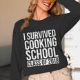 I Survived Cooking School Class Of 2018 Graduation Unisex Long Sleeve T-Shirt