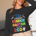 I Survived Kindergarten Graduation 2025 Graduate Boys Girls Unisex Long Sleeve T-Shirt
