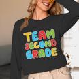 Team Second Grade Shirt 2nd Grade Back To School Graduation Unisex Long Sleeve T-Shirt