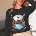 Tiger Nurse RN ER Nursing School Graduation Unisex Long Sleeve T-Shirt
