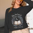 You Had Me At Trigger Warning Dark Romance Skeleton Book Unisex Long Sleeve T-Shirt You Had Me At Trigger Warning Dark Romance Skeleton Book Unisex Long Sleeve T-Shirt