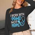 Veterinarian Vet Tech Week Graduation Thank You Birthday Unisex Long Sleeve T-Shirt