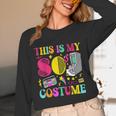 Vintage 80s Vibes Costume Nostalgia 1980s Fashion Cassette Unisex Long Sleeve T-Shirt