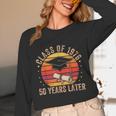 Vintage Class Of 1976 50 Years Later Reunion 50th Graduation Unisex Long Sleeve T-Shirt