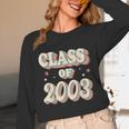Vintage Class Of 2003 03 High School Graduation Unisex Long Sleeve T-Shirt