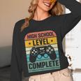 Vintage Class Of 2024 High School Graduation Student Unisex Long Sleeve T-Shirt