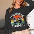 Vintage Retro Classically Trained Video Game 90s Nostalgia Unisex Long Sleeve T-Shirt Vintage Retro Classically Trained Video Game 90s Nostalgia Unisex Long Sleeve T-Shirt