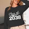 Women's Class Of 2038 Kid Adult Future Year Kindergarten Graduation Unisex Long Sleeve T-Shirt