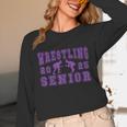 Wrestling Senior Night Wrestling Senior 2025 Graduation 49 Unisex Long Sleeve T-Shirt