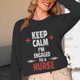Xmas Nurse Graduation Keep Calm I'm Almost A Nurse Unisex Long Sleeve T-Shirt