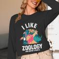 Zoologist Scientist Wildlife Biologist Zoology Introverted Unisex Long Sleeve T-Shirt Zoologist Scientist Wildlife Biologist Zoology Introverted Unisex Long Sleeve T-Shirt